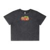 Wo's Stone Wash Heavy Crop Tee Thumbnail
