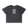 Wo's Stone Wash Heavy Crop Tee Thumbnail
