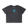 Wo's Stone Wash Heavy Crop Tee Thumbnail