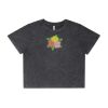 Wo's Stone Wash Heavy Crop Tee Thumbnail