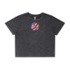 Wo's Stone Wash Heavy Crop Tee Thumbnail