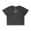 Wo's Stone Wash Heavy Crop Tee Thumbnail