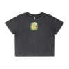 Wo's Stone Wash Heavy Crop Tee Thumbnail
