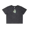 Wo's Stone Wash Heavy Crop Tee Thumbnail
