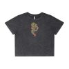 Wo's Stone Wash Heavy Crop Tee Thumbnail