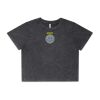 Wo's Stone Wash Heavy Crop Tee Thumbnail