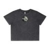 Wo's Stone Wash Heavy Crop Tee Thumbnail
