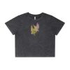 Wo's Stone Wash Heavy Crop Tee Thumbnail