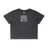 Wo's Stone Wash Heavy Crop Tee Thumbnail