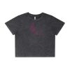 Wo's Stone Wash Heavy Crop Tee Thumbnail