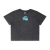 Wo's Stone Wash Heavy Crop Tee Thumbnail
