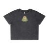 Wo's Stone Wash Heavy Crop Tee Thumbnail