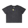Wo's Stone Wash Heavy Crop Tee Thumbnail