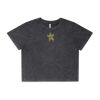 Wo's Stone Wash Heavy Crop Tee Thumbnail