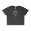 Wo's Stone Wash Heavy Crop Tee Thumbnail