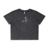 Wo's Stone Wash Heavy Crop Tee Thumbnail