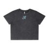 Wo's Stone Wash Heavy Crop Tee Thumbnail