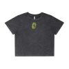 Wo's Stone Wash Heavy Crop Tee Thumbnail