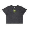 Wo's Stone Wash Heavy Crop Tee Thumbnail