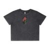 Wo's Stone Wash Heavy Crop Tee Thumbnail