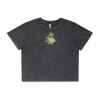Wo's Stone Wash Heavy Crop Tee Thumbnail