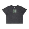 Wo's Stone Wash Heavy Crop Tee Thumbnail