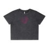 Wo's Stone Wash Heavy Crop Tee Thumbnail