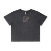 Wo's Stone Wash Heavy Crop Tee Thumbnail