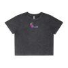 Wo's Stone Wash Heavy Crop Tee Thumbnail