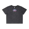 Wo's Stone Wash Heavy Crop Tee Thumbnail