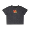 Wo's Stone Wash Heavy Crop Tee Thumbnail