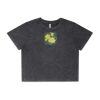 Wo's Stone Wash Heavy Crop Tee Thumbnail