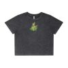 Wo's Stone Wash Heavy Crop Tee Thumbnail