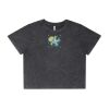 Wo's Stone Wash Heavy Crop Tee Thumbnail