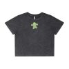 Wo's Stone Wash Heavy Crop Tee Thumbnail