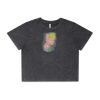 Wo's Stone Wash Heavy Crop Tee Thumbnail