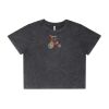 Wo's Stone Wash Heavy Crop Tee Thumbnail