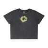 Wo's Stone Wash Heavy Crop Tee Thumbnail