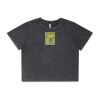 Wo's Stone Wash Heavy Crop Tee Thumbnail