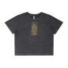 Wo's Stone Wash Heavy Crop Tee Thumbnail