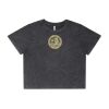 Wo's Stone Wash Heavy Crop Tee Thumbnail