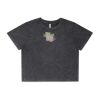 Wo's Stone Wash Heavy Crop Tee Thumbnail