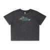 Wo's Stone Wash Heavy Crop Tee Thumbnail