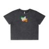 Wo's Stone Wash Heavy Crop Tee Thumbnail