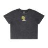 Wo's Stone Wash Heavy Crop Tee Thumbnail