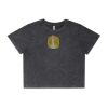 Wo's Stone Wash Heavy Crop Tee Thumbnail