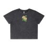 Wo's Stone Wash Heavy Crop Tee Thumbnail