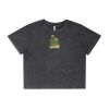 Wo's Stone Wash Heavy Crop Tee Thumbnail