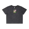 Wo's Stone Wash Heavy Crop Tee Thumbnail
