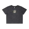 Wo's Stone Wash Heavy Crop Tee Thumbnail
